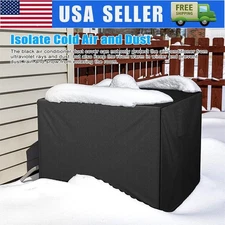 Air Conditioner Cover Heavy Duty Central AC Outdoor Waterproof Protector Square