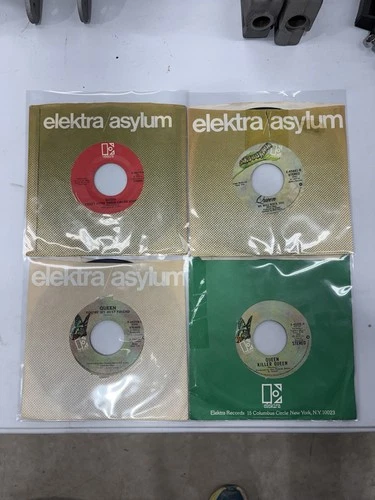 Lot Of 4 Queen 45 Vinyl Records