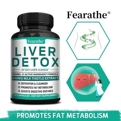 Milkthistle Liver Detox Aids Bile Production Supports Kidney Health Antioxidants