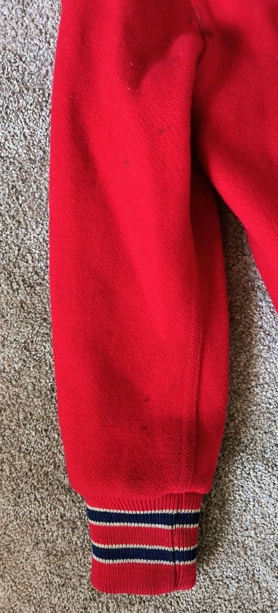 Vintage 1980-90's Wool TM Athletics Childs Jacket Seattle Skating Club View 3