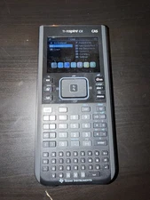 Texas Instruments TI Nspire CX CAS Graphing Calculator W Cover Charger Black