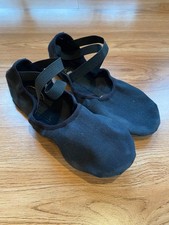 Ballettschuhe mit geteilter Ledersohle von Bloch, Farbe schwarz, Größe 40