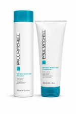 Paul Mitchell Instant Moisture Shampoo 10.14oz  Conditioner 6.8oz Set Soy Shea