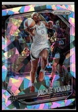 2025 Panini Prizm WNBA #23 Jackie Young Ice Prizms