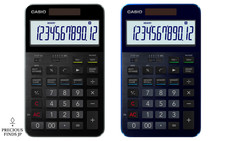 Casio S100X Premium Calculator Aluminum Body Diamond Cut Finish Made in Japan