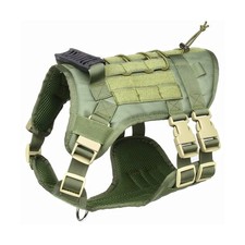 Tactical Dog Harness for Medium Large Dogs No Pull, Military Dog Harness with...