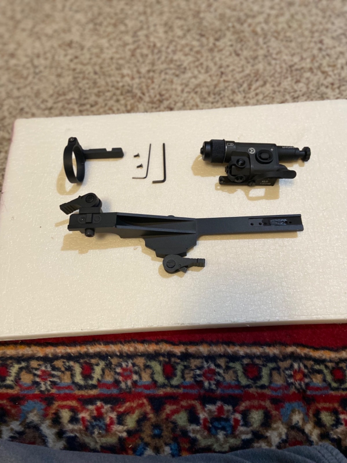 Armasight Aim Pro-L Advanced Integrated Mount Plus Armasight #62 Ring Adapter NV