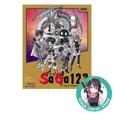 Saga 1 2 3 Original Soundtrack Revival Disc Blu-ray Disc Music NEW Japanese
