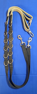 JT Int D Ring Training Side Reins Nylon and Elastic Length 42 Inches