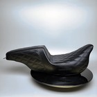 Saddlemen 808 07B 175 Step Up Full LS Seat Harley Dyna Lattice Stitched Black