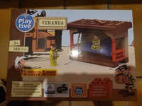Playtive Lucky Luke Daltons Veranda Clippys Set Klemmbausteine 169-Teilig