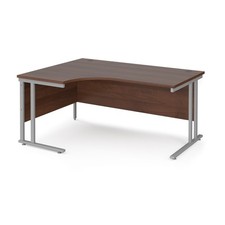 Ergonomic Left-Hand Corner Desk in 3 Size Options and 5 Colour Options