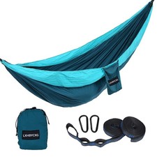 Camping Hammock Double  Single Portable Hammocks Ultralight Nylon Parachute ...