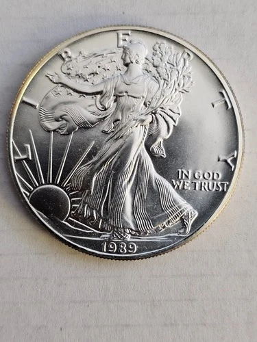1989 1 oz Silver American Eagle Uncirculated