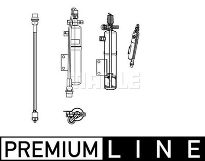 Mahle Premium Line HGV Filter-drier and accumulator OEM Quality [AD226000P] US