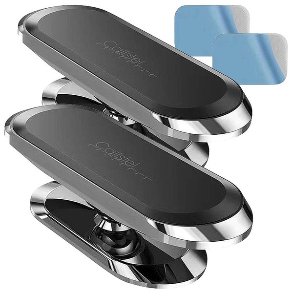 Callstel 2Er-Set Kfz-Handyhalterungen FüR Armaturen, 360° Drehbar, Inkl. Magnet-image