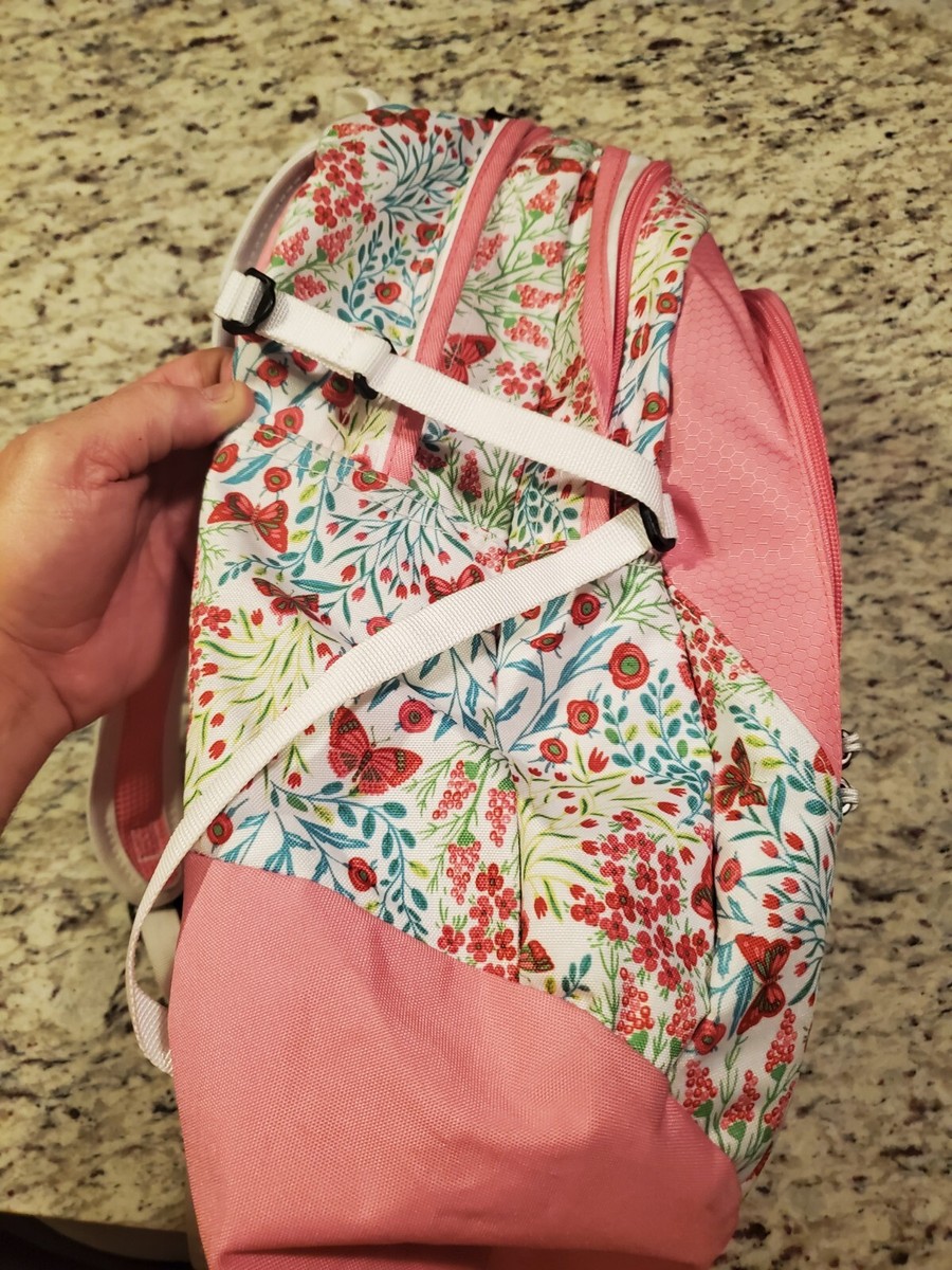 High Sierra Fatboy Laptop Backpack Flamingo/Pink butterfly 