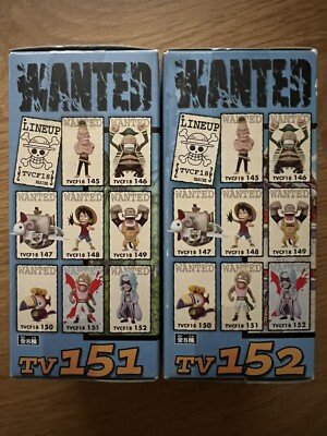One Piece World Collectible Figure WCF Vol 18 TV 151 TV 152