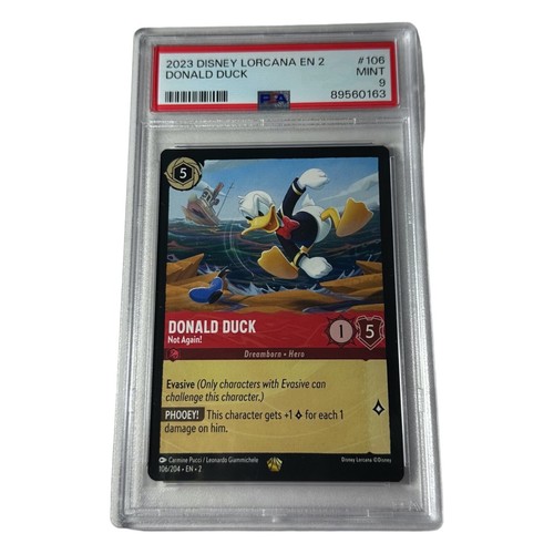 Donald Duck - Not Again! graded PSA 9 for sale on eBay