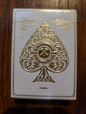 ARTISAN THEORY 11 WHITE EDITION PLAYING CARDS BRAND NEW SEALED