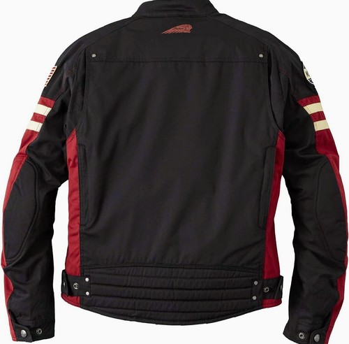 Indian Motorcycle Men's Textile Flat Track Racing Riding Jacket - Bild 4 von 5
