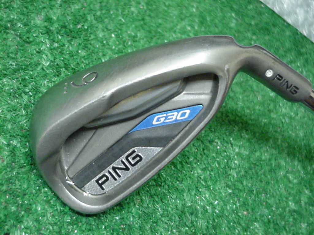 Left Handed Ping G30 Red Dot 9 Iron CFS Regular Steel Shaft Ping Grip Left Handed Ping G30 Red Dot 9 Iron CFS Regular Steel Shaft Ping Grip