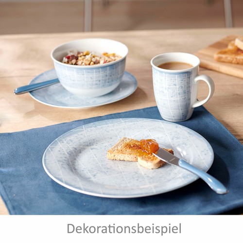 Ritzenhoff Nordic Ellen 4er Set Kuchenteller maritim blau Dessertteller  - Bild 6 von 6