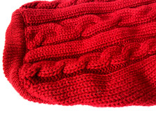 Wolters Cat und Dog Zopfpullover H&uuml;ttenzauber Strickpullover rot Gr. 45cm W39211