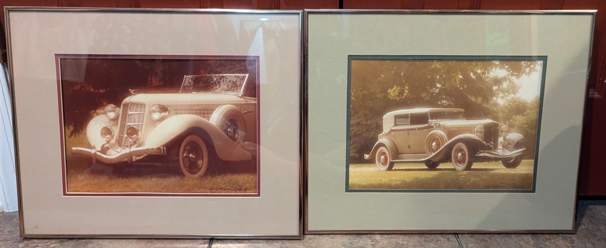 【メルカリ最安値】William  Photographs Pair of William D. Plante Art Photographs 1933 Auburn & 1935