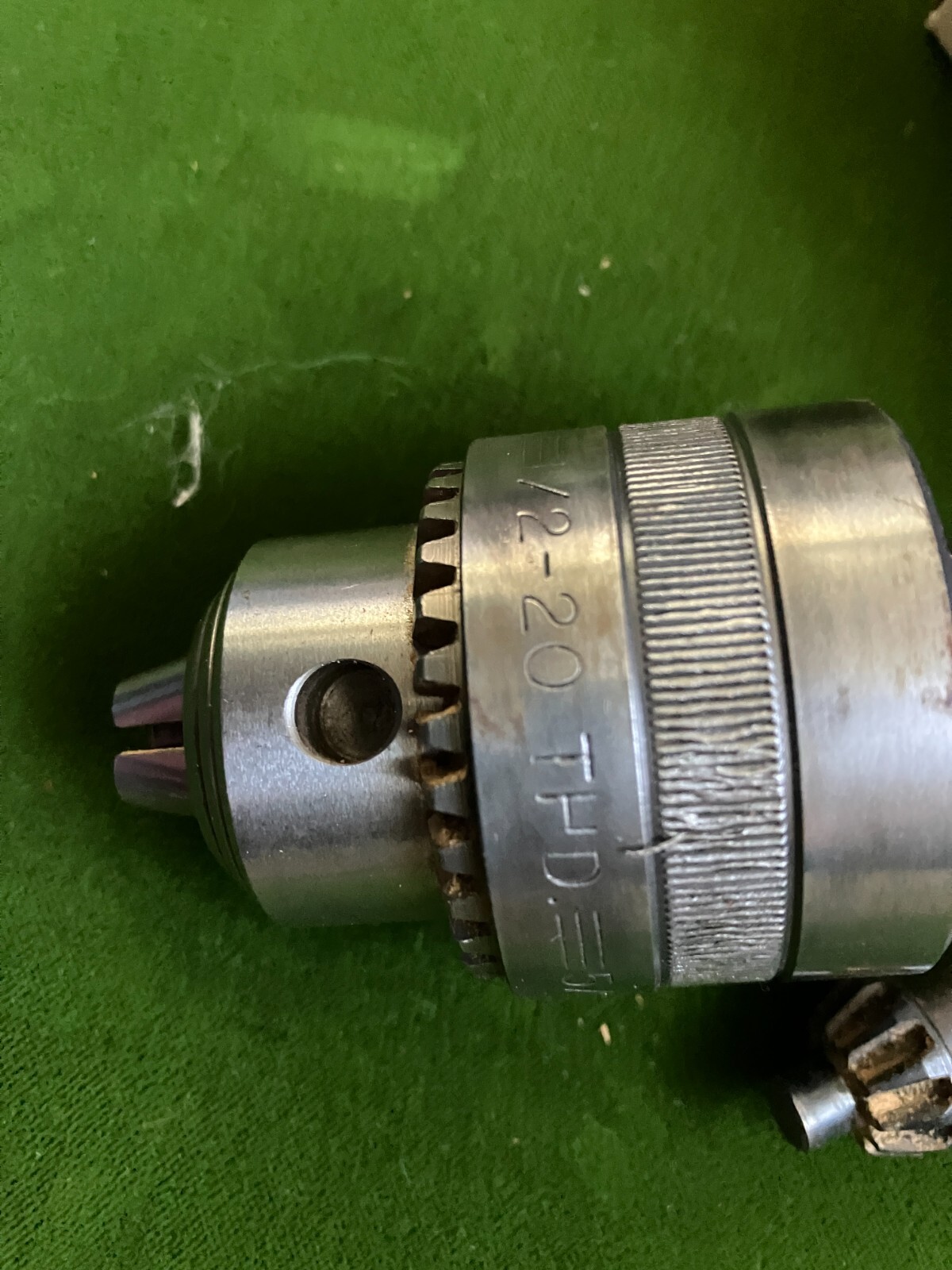 Vintage Sears Craftsman 5/64" 1/2" Drill Chuck 92980 Includes Key