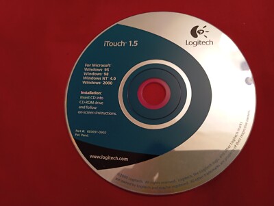 CD Logitech iTouch  1,5 für Microsoft Windows 95, 98, NT4.0,2000