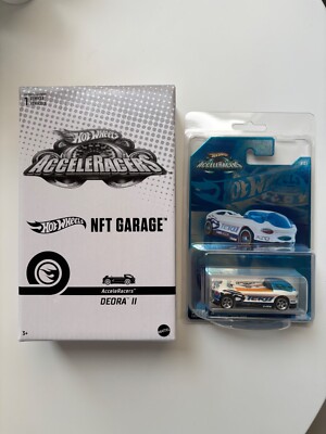 Hot Wheels NFTGarage AcceleRacers Deora II Teku ULTRA RARE (only 505 worldwide)