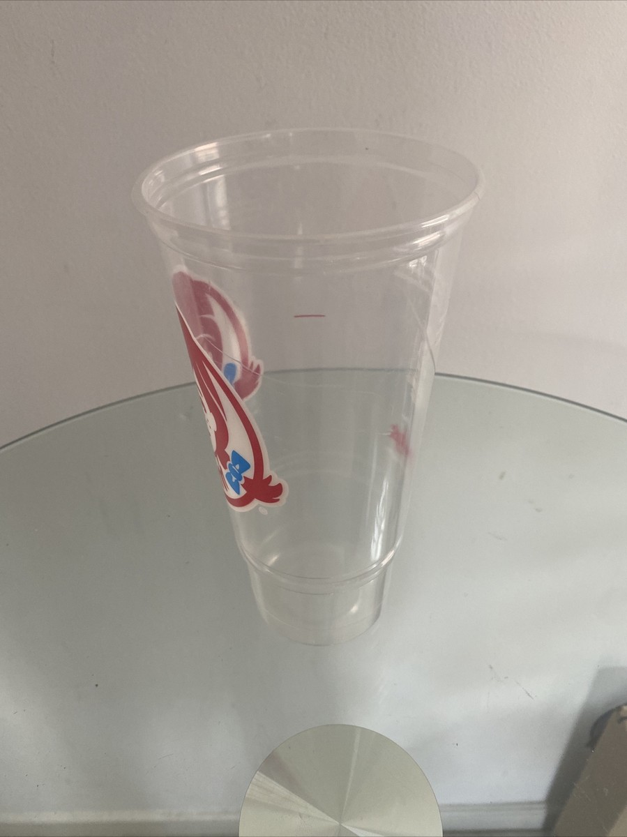 rare - Wendy's 2021 plastic cup large - For A Prop - pre owned