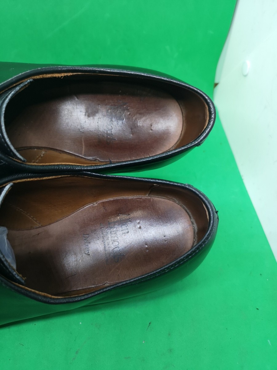 Allen Edmonds Delray 1208 Black Leather Split Toe Derby  display picture 1