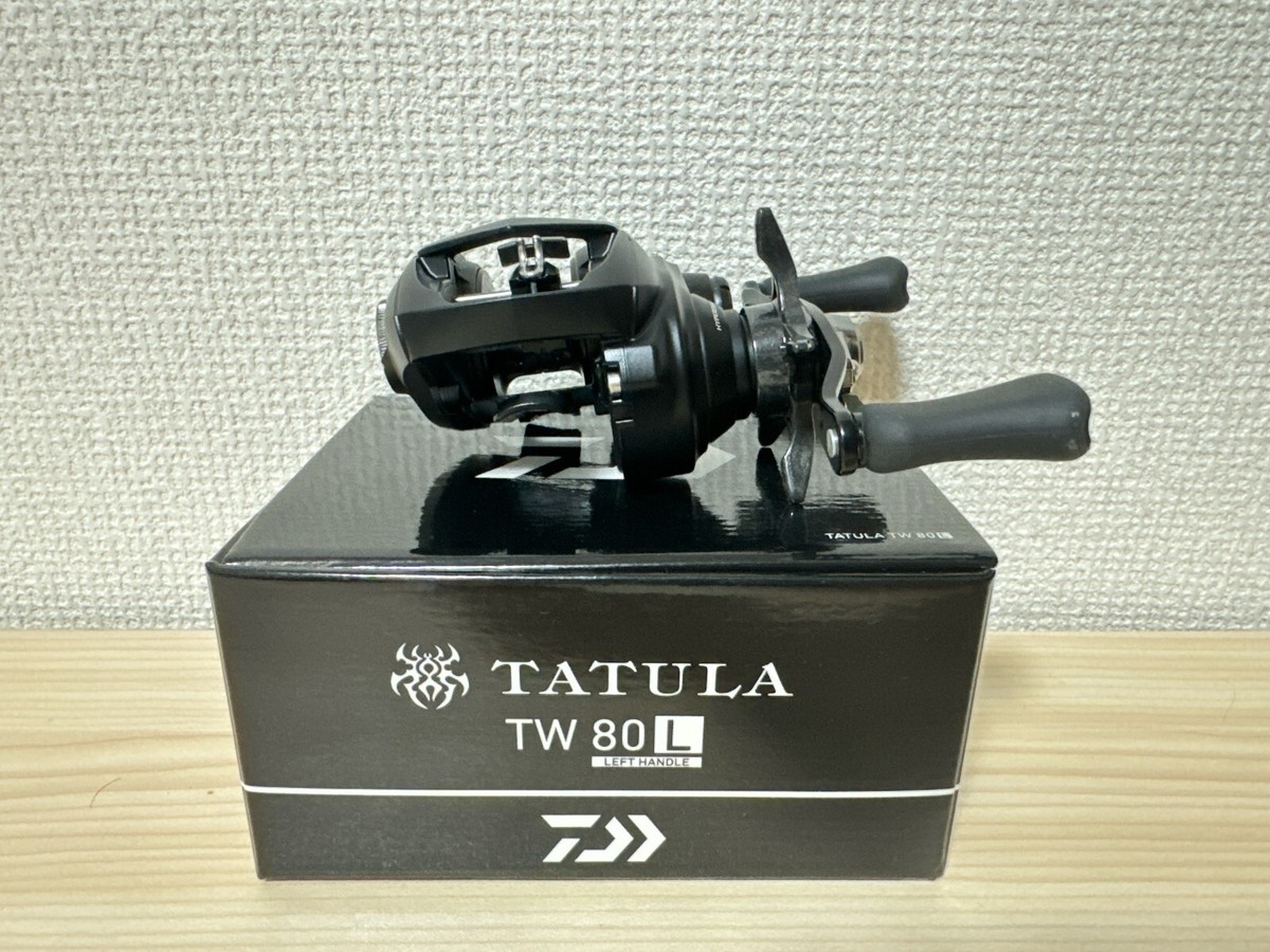 Daiwa Baitcasting Reel 22 TATULA TW 80L Left Gear Ratio 6.3