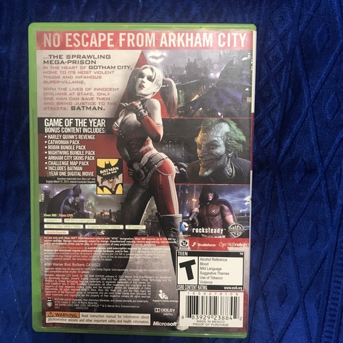 Batman: Arkham City -- Game of the Year Edition (Microsoft Xbox 360, 2012) - Picture 2 of 8
