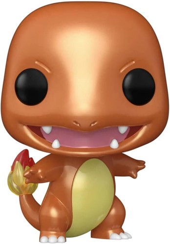 Funko Pop Games | Pokemon | Charmander Metallic #455 - Picture 7 of 7