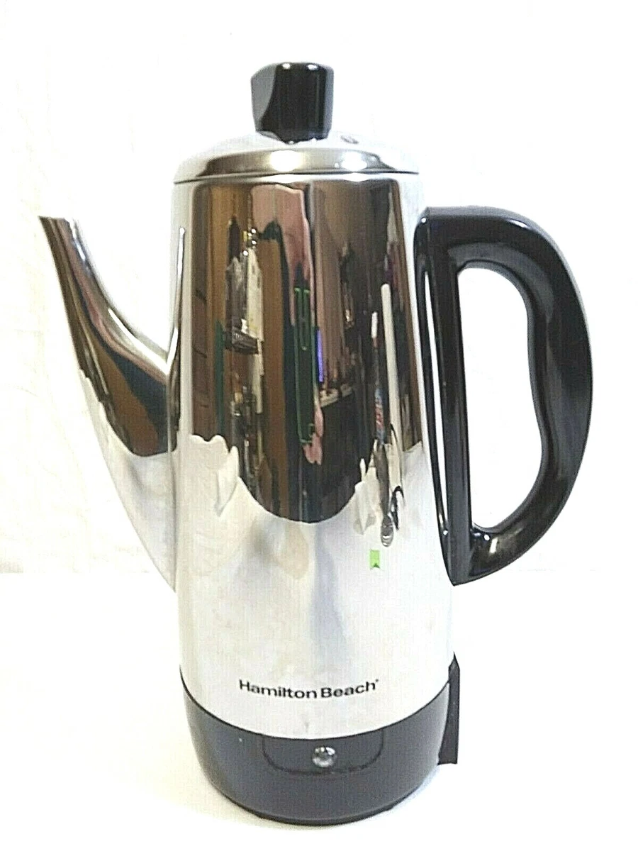 Hamilton Beach 40616R 12 Cup Electric Percolator Coffee Maker