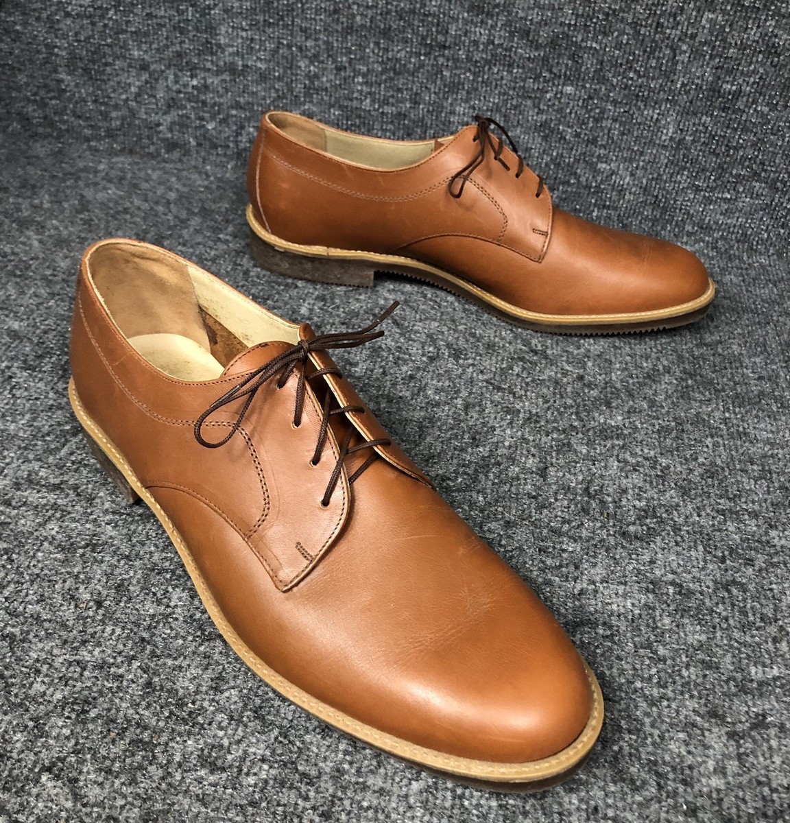 Freeman Brown Lace Up Oxford Mens Shoes Size 13 M In EUC | eBay display picture 3