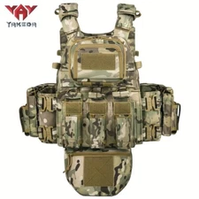 Yakeda Camo Training Vest With Pals System - Full Protection