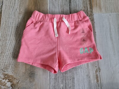 Baby Gap Hose kurz rosa pink Shorts Gr. 2 Y T Ca.  92 98 Mädchen Toddler Neu
