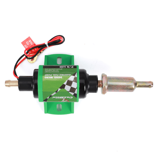 Universal 12V Inline Micro Electric Fuel Pump 4-7 PSI Low Pressure Diesel Petro - Picture 11 of 13