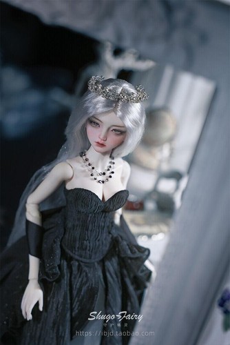 1/4 BJD Doll SD Princess Girl Woman Full Set Face Makeup Dress Eyes Hair Gifts - Picture 5 of 18