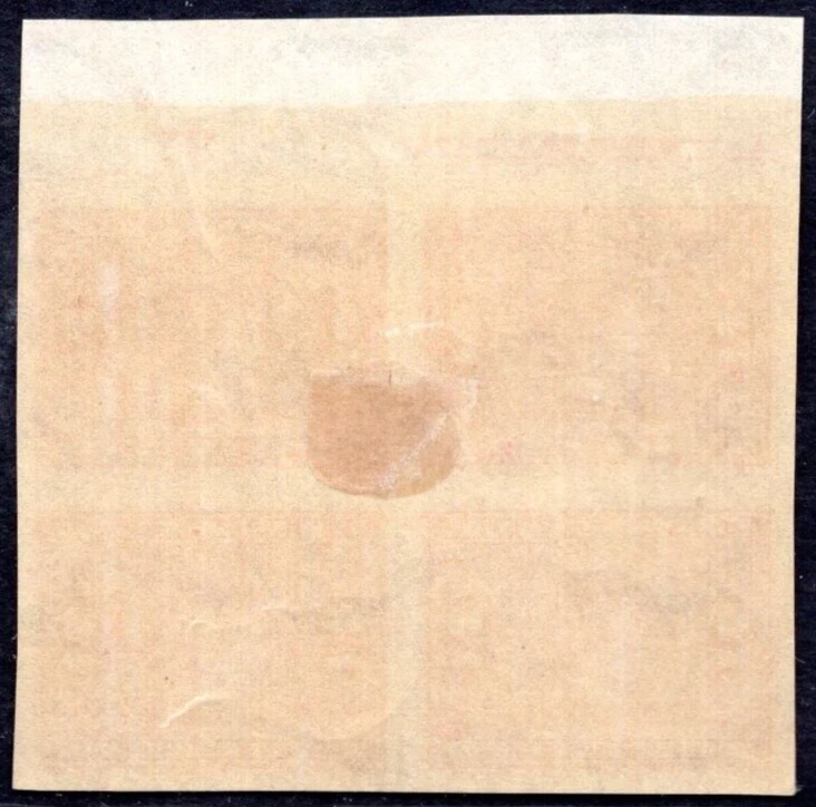 US 1909 ALASKA-YUKON-PACIFIC EXPOSITION IMPERF BLOCK OF 4 WITH IMPRINT #5237 - Image 2 of 2