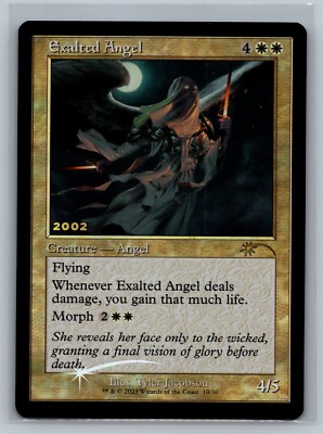 Magic MTG 30th Anniversary Promos Exalted Angel #10/30 Promo Foil TCG CCG