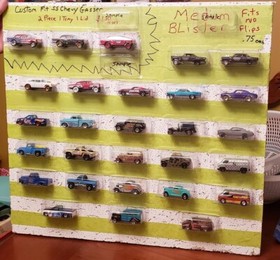 Hotwheels Blisters Medium 20 piece min fitz 1/64 hotwheels