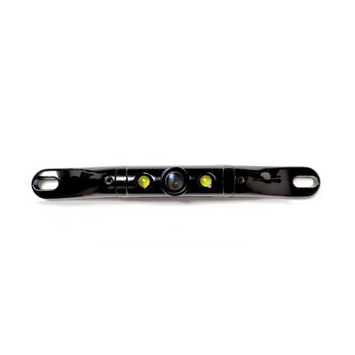 BOYO VTL422TJS - Short  Length Bar-Type License Plate Backup Camera with LED