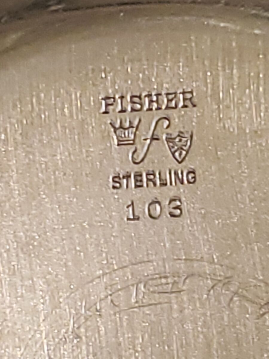 Fisher #103 Sterling Silver Bon Bon Bowl, 6 Fisher #103 Sterling Silver Bon Bon Bowl, 6