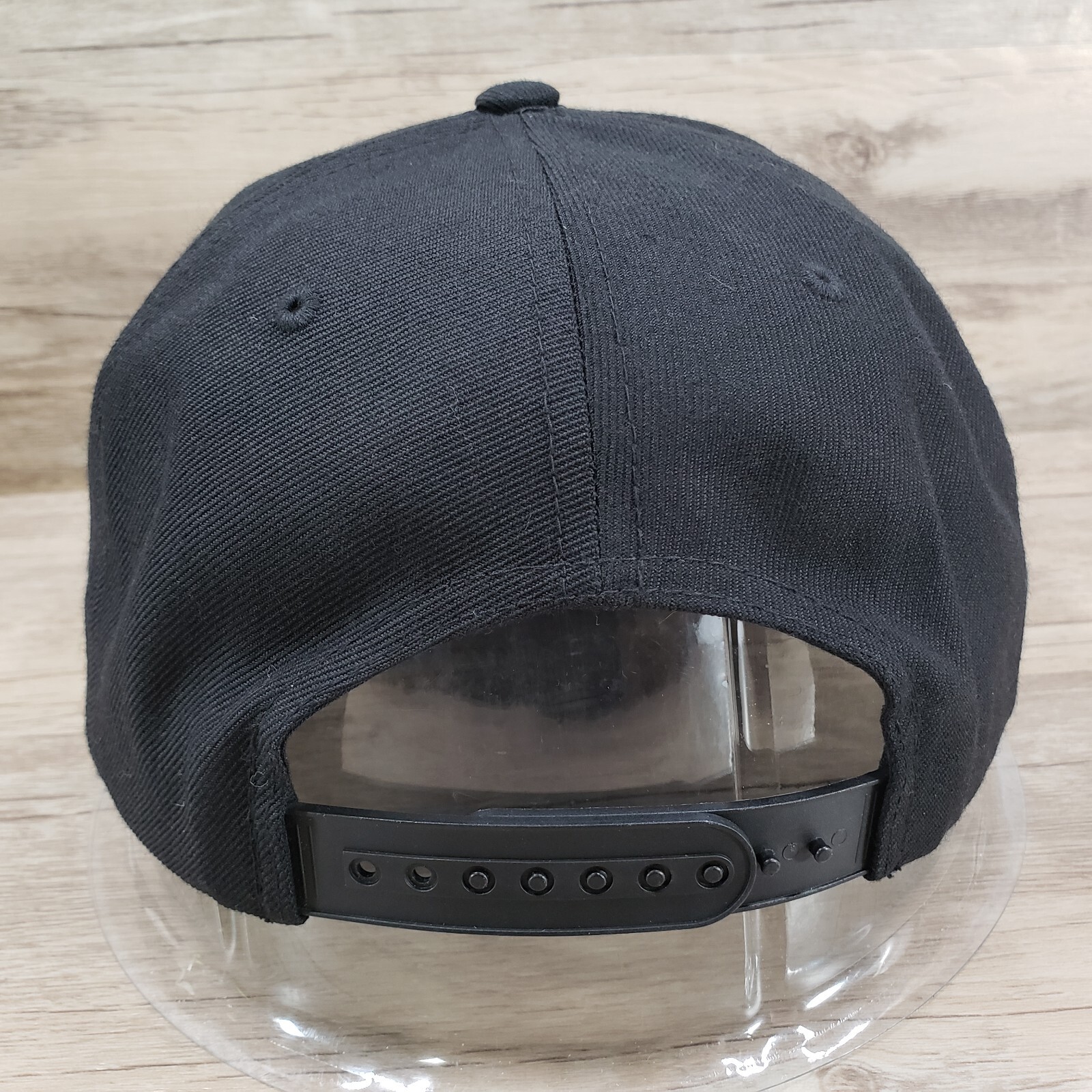 Surfboard Hat Cap Snapback Black Structured Spell… - image 4