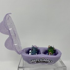 Hatchimals Colleggtibles Unikeets Season 4 Turquoise and Green Unikeet lot 2 